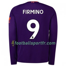 Tenue Liverpool Firmino 9 Exterieur 2018-2019 Maillot de Foot ML